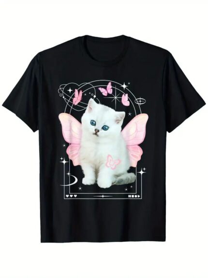 Women's Printed Short Sleeved Shirt