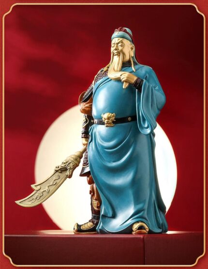 Copper ornaments God of Wealth Guan Gong